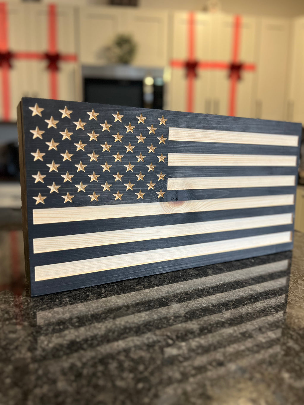 American Flag Hidden Compartment