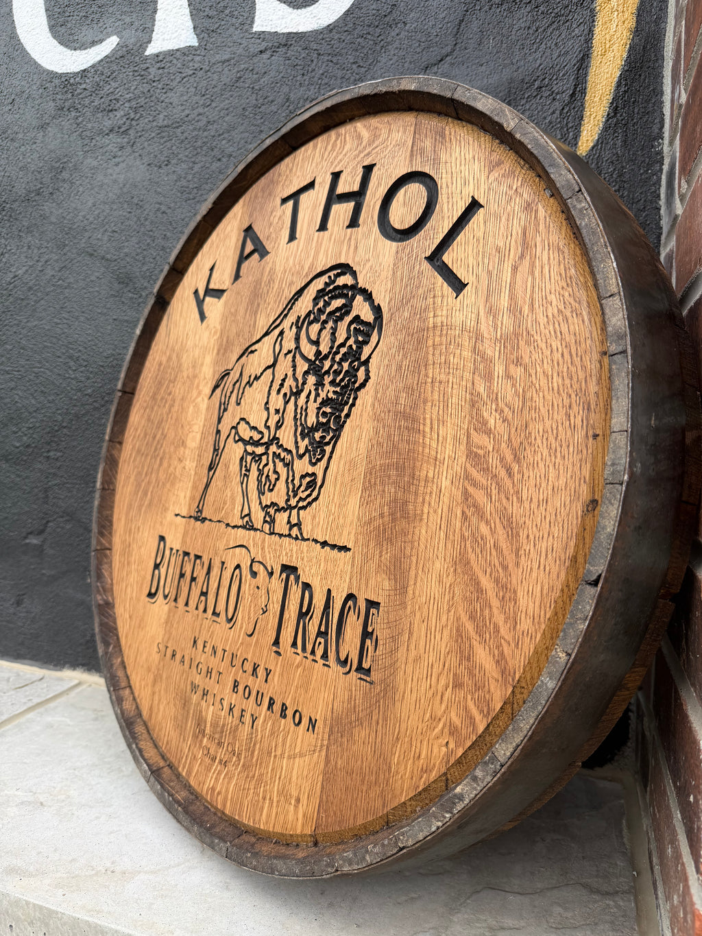 Engraved Barrel Top