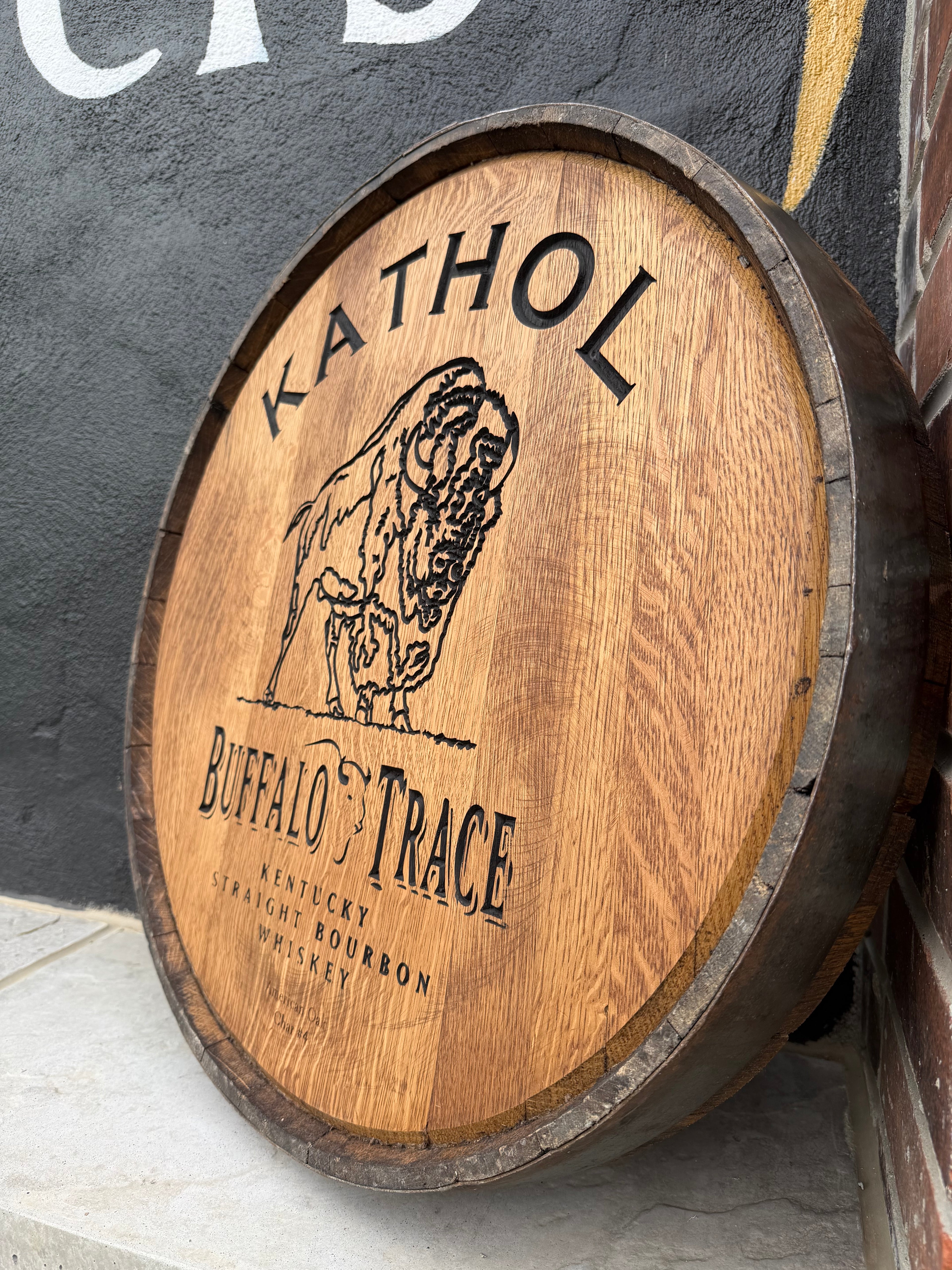 Engraved Barrel Top