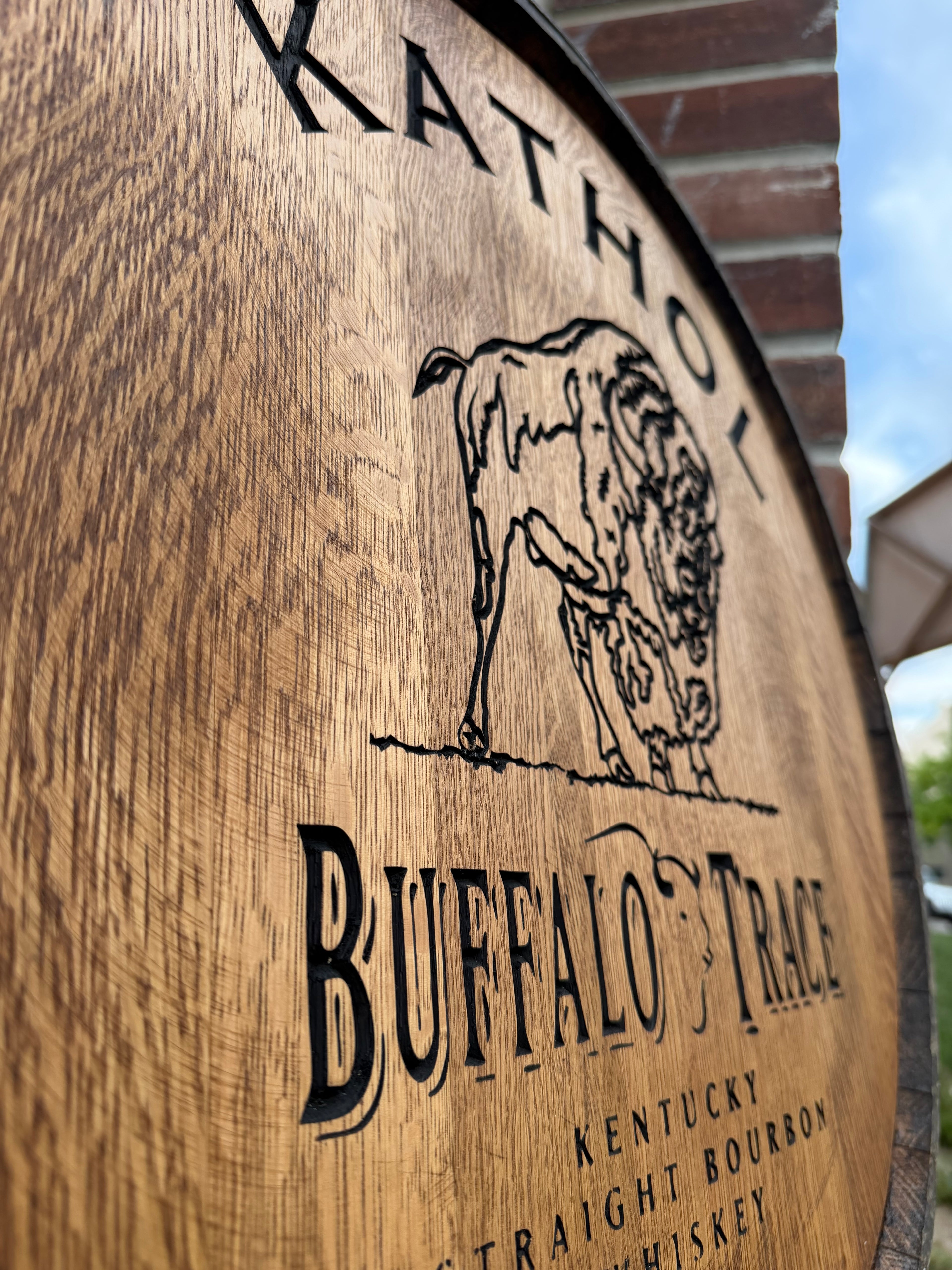 Engraved Barrel Top